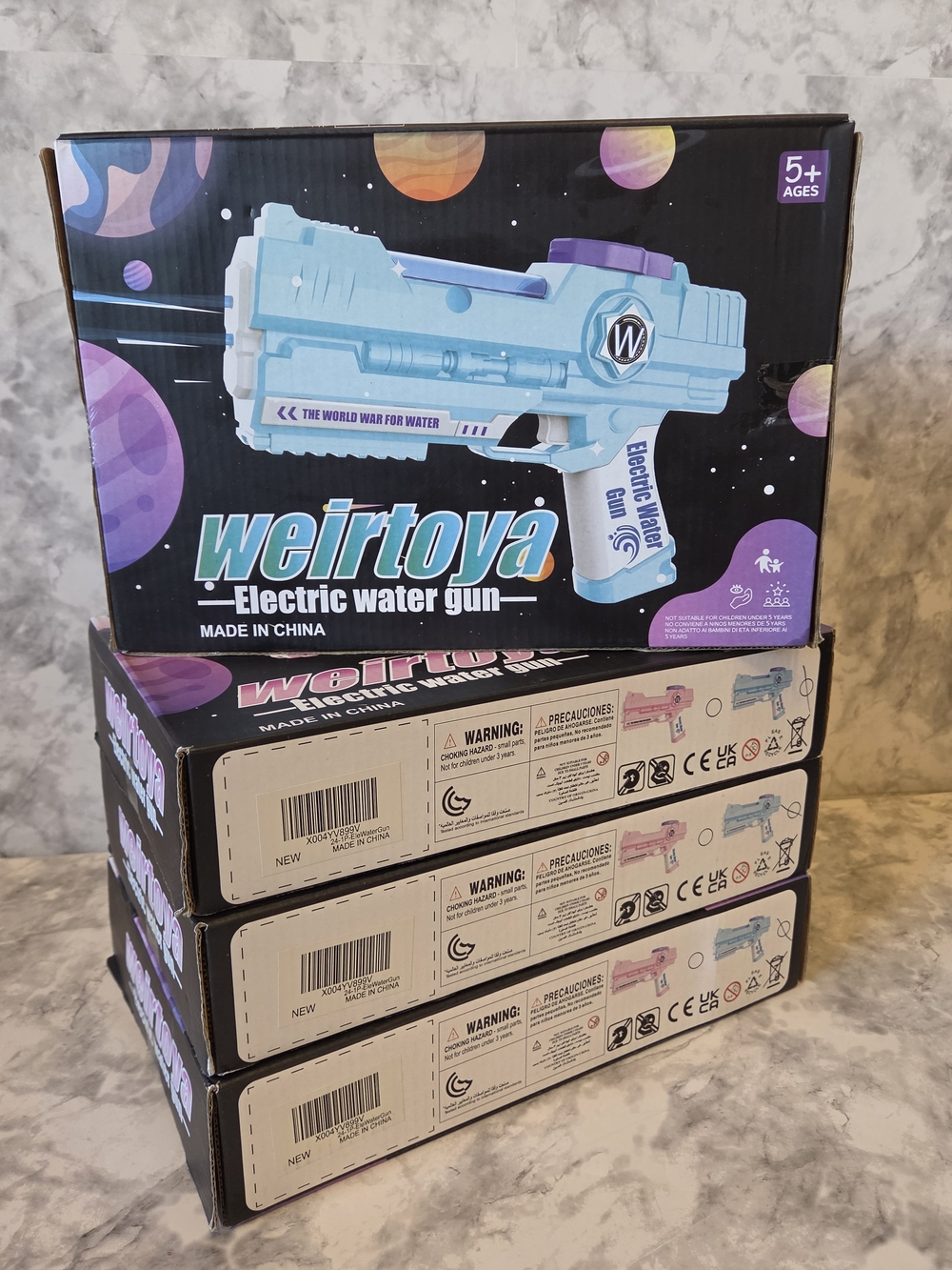 Electric Water Gun - Light Blue